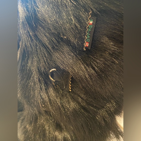 Pajar Goat Hair Fur Scarlet Apres Ski Fleece Lined Black Winter Boots Size 39 - Picture 4 of 16